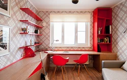Children's bedrooms by the window photo