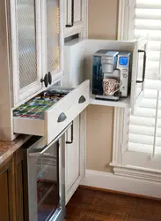 Where to hide photos in the kitchen