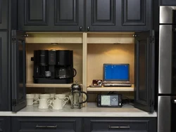 Where to hide photos in the kitchen