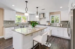 Kitchen photo interior letter and