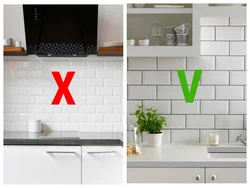Grout oshxona fotosurati bilan apron