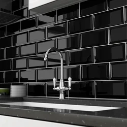 Apron with grout kitchen photo