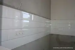 Фартук с затиркой кухни фото