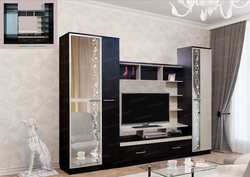 Living room wenge milky oak photo