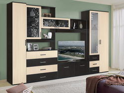 Qonaq otağı wenge südlü palıd şəkli