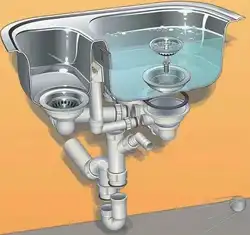 Kitchen sink arrangement photo