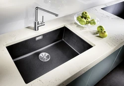 Kitchen sink arrangement photo