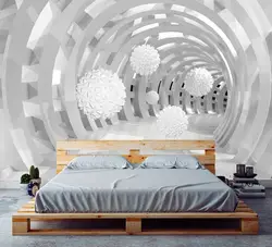 Wallpaper for bedroom balls photo