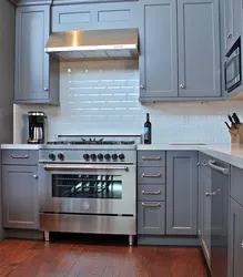 Kitchen stove photo color