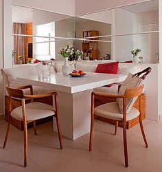 Mirror tables for kitchen photo