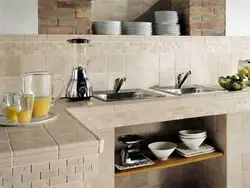 Countertop сафолї дар акс ошхона