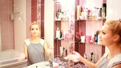 My cosmetics in the bathroom photo