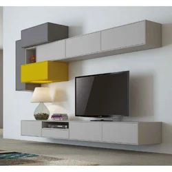 Hanging mezzanines for the living room photo