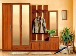 Three-Door Wardrobe For Hallway Photo