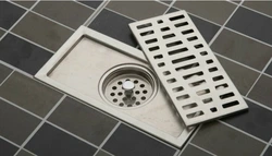 Photo of bathroom drain