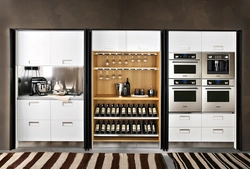 Wine kitchen in the interior photo