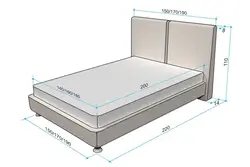Double beds photo dimensions