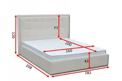 Double beds photo dimensions