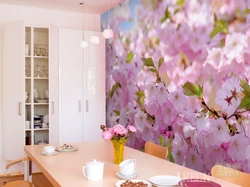 Non-Woven Photo Wallpaper For The Kitchen Photo