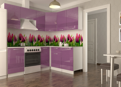 Kitchens With Flower Patterns Photo