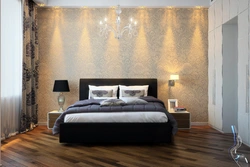 Feathers in the bedroom interior photo
