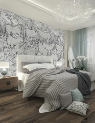 Feathers in the bedroom interior photo