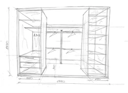 Sketches of bedroom wardrobes photos