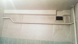 Газавыя трубы ў ваннай фота