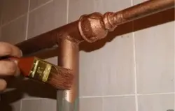 Газовые трубы в ванной фото