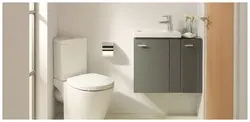 Унітаз у куце ванны фота