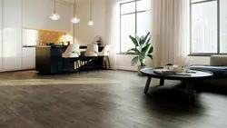 Mətbəxdə Vinil Laminat Döşəmə Fotoşəkili