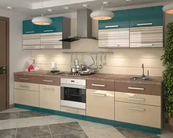 One kitchen different facades photo