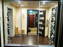 Прихожие купе с рисунком фото