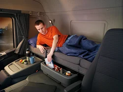 Berth in the cabin photo