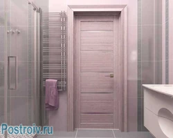 Ванна бөлмесінің жеңіл есіктерінің фотосы