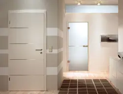 Light Bathroom Doors Photo