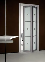Дарҳои аккордеон барои акси ванна