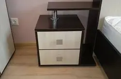 Wardrobe bedside table for bedroom photo