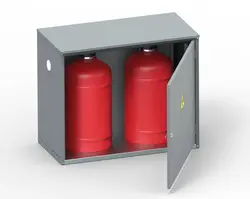 Oshxona va gaz ballonining fotosurati