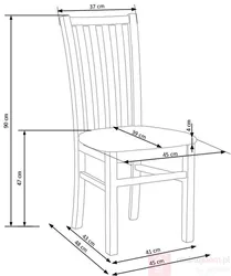Kitchen Chairs Photo Dimensions