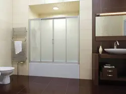 Plastik Pərdələri Olan Vannalar Foto