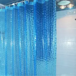 Plastik pərdələri olan vannalar foto