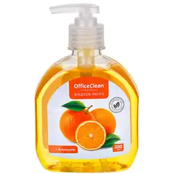Liquid soap in the kitchen photo