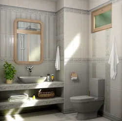 Country bathroom tiles photo