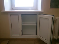 Kitchen niche under the window photo