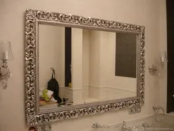 Bathroom mirror frames photo