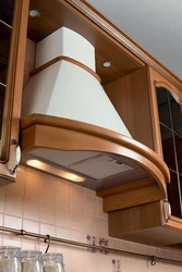 Wooden Kitchens With Hood Photo