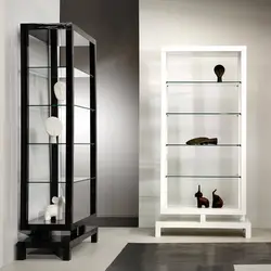 Glass Sideboard In The Living Room Photo