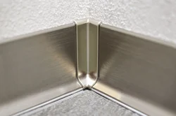 Aluminum corner for the kitchen photo