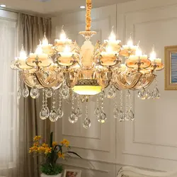 Oshxona fotosurati uchun kristalli qandil